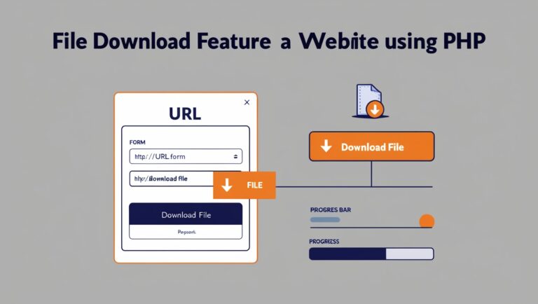 دانلود فایل‌های حجیم با PHP: ابزار ساده ذخیره فایل