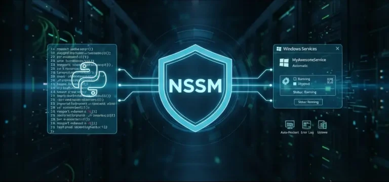 NSSM: مدیر برنامه‌های همیشه روشن برای ویندوز 🧑‍💼