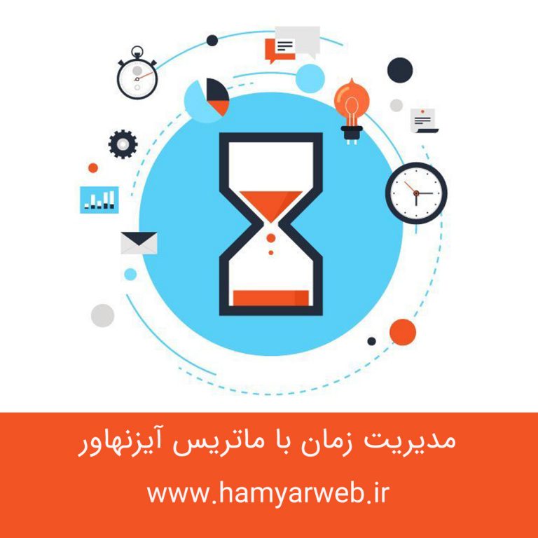 مدیریت زمان با ماتریس آیزنهاور