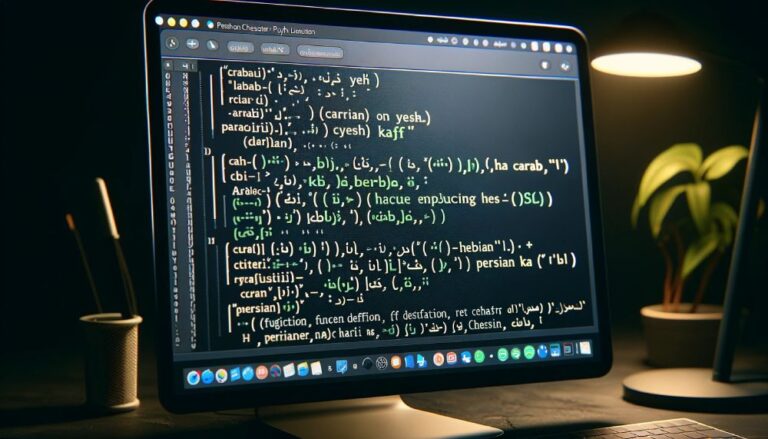 کد پایتون برای تبدیل حروف عربی ي و ك به فارسی ی و ک